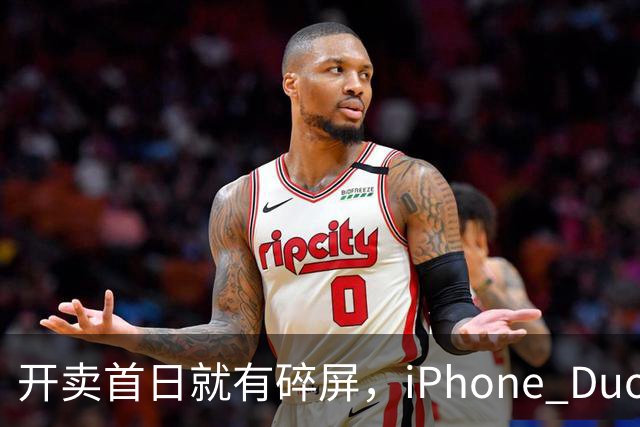 开卖首日就有碎屏，iPhone Duo折痕处裂了